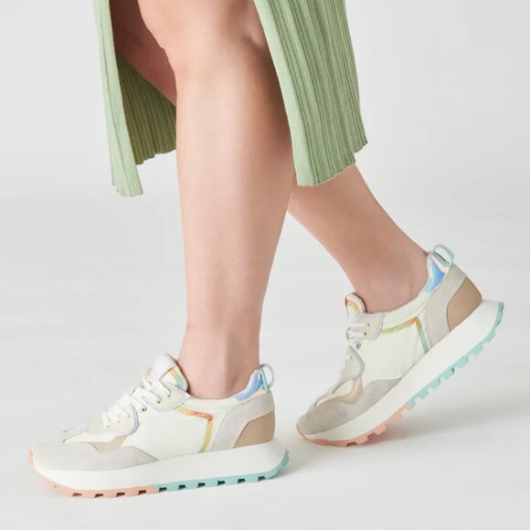 Dolce Vita Shoes - NEW Dolce Vita Reuben Platform Sneakers - Suede For Women 563sn
